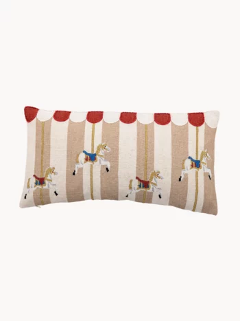 MERRY-GO-ROUND - poduszka z bawełny, B 30 x L 60 cm